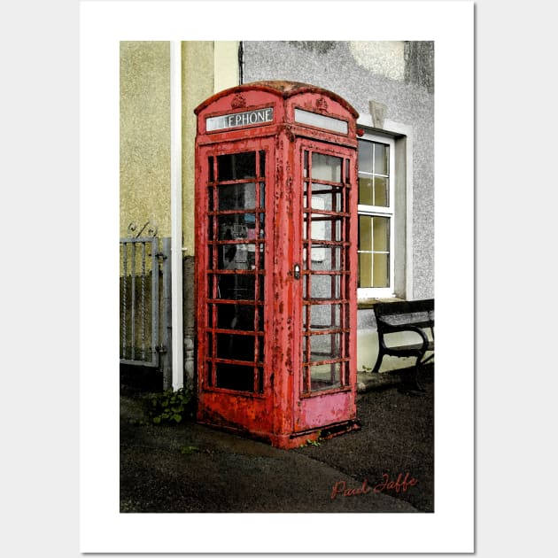 English Phone booth Wall Art by pvjaffe